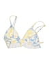 Aurelle Print Yellow Swimsuit Top Size S - photo 2