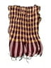 Ultra Pink 100% Rayon Plaid Burgundy Scarf One size - photo 2