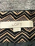 Ann Taylor LOFT 100% Polyester Chevron-herringbone Brown Casual Skirt Size 6 - photo 4