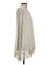 Etcetera Tan Ivory Poncho Size S - photo 4