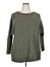 Lane Bryant 100% Acrylic Chevron-herringbone Green Pullover Sweater Size 18 - 20 Plus - photo 1
