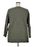 Lane Bryant 100% Acrylic Chevron-herringbone Green Pullover Sweater Size 18 - 20 Plus - photo 2