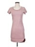 A'gaci Solid Pink Casual Dress Size S - photo 1