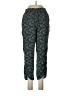Hei Hei Chevron-herringbone Teal Casual Pants Size L - photo 1