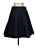 MICHAEL Michael Kors Solid Blue Black Formal Skirt Size 2 - photo 1
