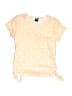Star Ride Yellow Pink Short Sleeve Top Size 4 - photo 1