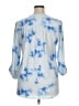 New Directions Blue 3/4 Sleeve Blouse Size 1X - photo 2