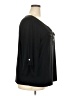 Perseption Concept Black 3/4 Sleeve Blouse Size 2X - photo 4