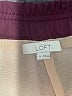 Ann Taylor LOFT 100% Polyester Stripes Brown Shorts Size M - photo 3