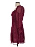 B. Smart 100% Polyester Polka Dots Burgundy Cocktail Dress Size 9 - photo 5