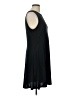 Apt. 9 Solid Black Casual Dress Size L - photo 4