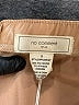 No Comment Solid Tan Faux Leather Skirt Size S - photo 4