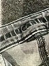 American Eagle Outfitters Graphic Gray Jeans Size 2 Reg - photo 7