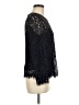 J.Crew Black Long Sleeve Blouse Size 8 - photo 4