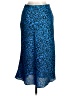 Aqua 100% Polyester Animal Print Blue Formal Skirt Size M - photo 2