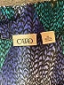 Cato 100% Polyester Teal 3/4 Sleeve Blouse Size XL - photo 7