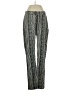 Assorted Brands Print Gray Black Casual Pants Size S - photo 1