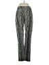 Assorted Brands Print Gray Black Casual Pants Size S - photo 2