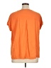 Rose + Olive 100% Rayon Orange Short Sleeve Top Size XL - photo 2