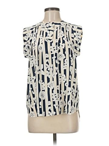 Lauren Moffatt Sleeveless Silk Top (view 1)