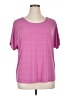 Susan Lawrence Pink Short Sleeve Top Size 1X - photo 1