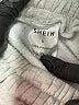 Shein 100% Polyester Gray Casual Pants Size S - photo 7