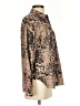 J.Crew Animal Print Gold Long Sleeve Blouse Size S - photo 4