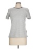 DKNY Silver Gray Short Sleeve Top Size L (estimated) - photo 1