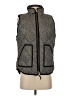 J.Crew Factory Store 100% Polyester Chevron-herringbone Gray Vest Size S - photo 1