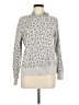 90 Degree by Reflex Animal Print Gray Pullover Sweater Size M - photo 1