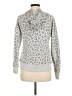 90 Degree by Reflex Animal Print Gray Pullover Sweater Size M - photo 2