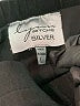 Lynn Ritchie Silver Solid Black Active Pants Size L - photo 7