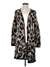 Apt. 9 Animal Print Brown Cardigan Size XS - photo 1
