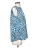 Salon Studio by Haband 100% Polyester Blue Sleeveless Blouse Size S - photo 4