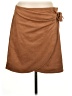 Ann Taylor LOFT Solid Brown Casual Skirt Size 8 - photo 1