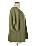 Shein 100% Polyester Green 3/4 Sleeve Blouse Size 0X - photo 4