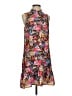 THML Print Brown Cocktail Dress Size XS - photo 1