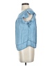 Gap 100% Lyocell Blue Short Sleeve Top Size XS - photo 5
