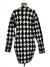Express Houndstooth Black Casual Dress Size M - photo 2