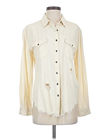 Mink Pink Long Sleeve Blouse (view 1)