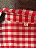 Unbranded Checkered-gingham Red 3/4 Sleeve Blouse Size 5X - photo 7