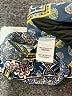 C established 1946 100% Polyester Chevron-herringbone Blue 3/4 Sleeve Blouse Size L - photo 8