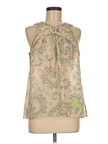 Leifnotes Sleeveless Silk Top (view 1)