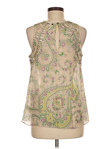 Leifnotes Sleeveless Silk Top (view 2)