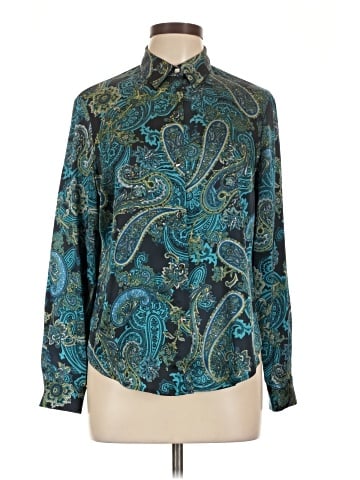 Jones New York Collection Long Sleeve Blouse (view 1)