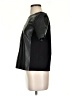 Halogen Black Short Sleeve Top Size S - photo 5