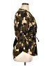 Mileage 100% Polyester Camo Brown 3/4 Sleeve Blouse Size XL - photo 4