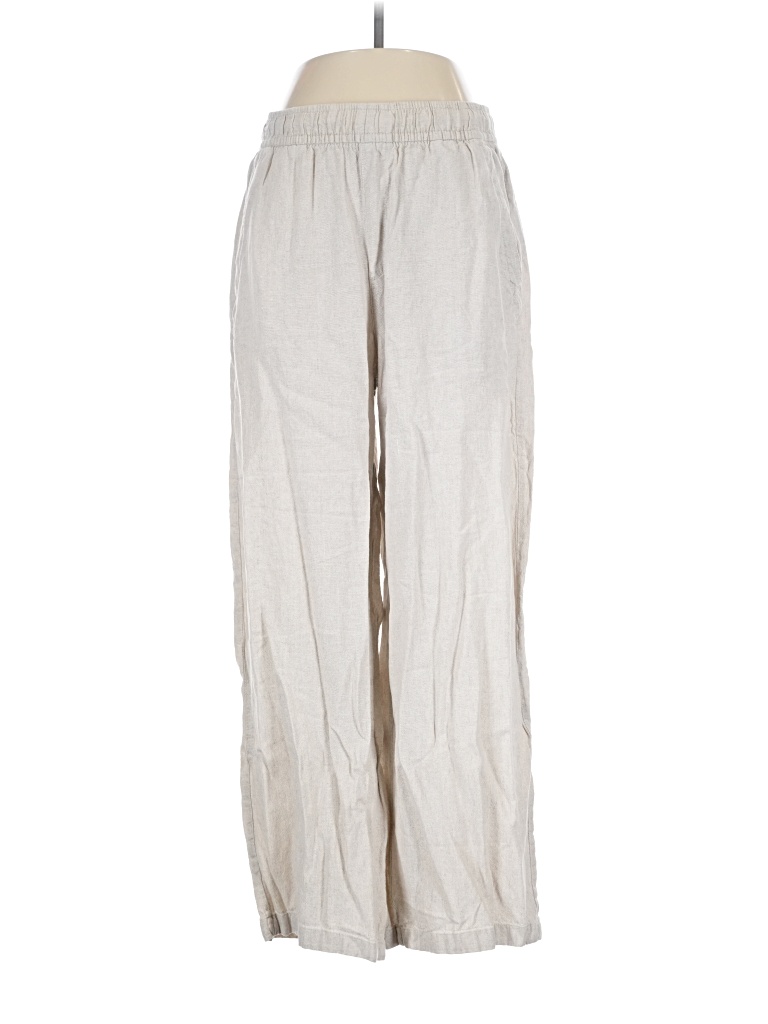 Pre-owned Old Navy Linen Pants In White