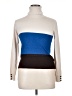 Assorted Brands Color Block Blue Turtleneck Sweater Size XXL - photo 1