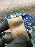 Calvin Klein Blue Short Sleeve Blouse Size S - photo 8